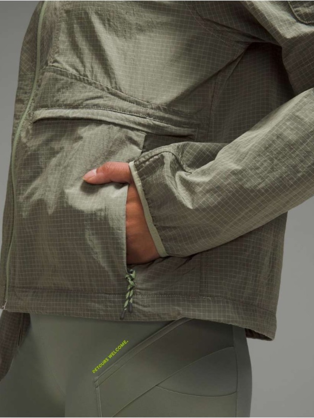 lululemon convertible hiking jacket - Picture 15 of 16